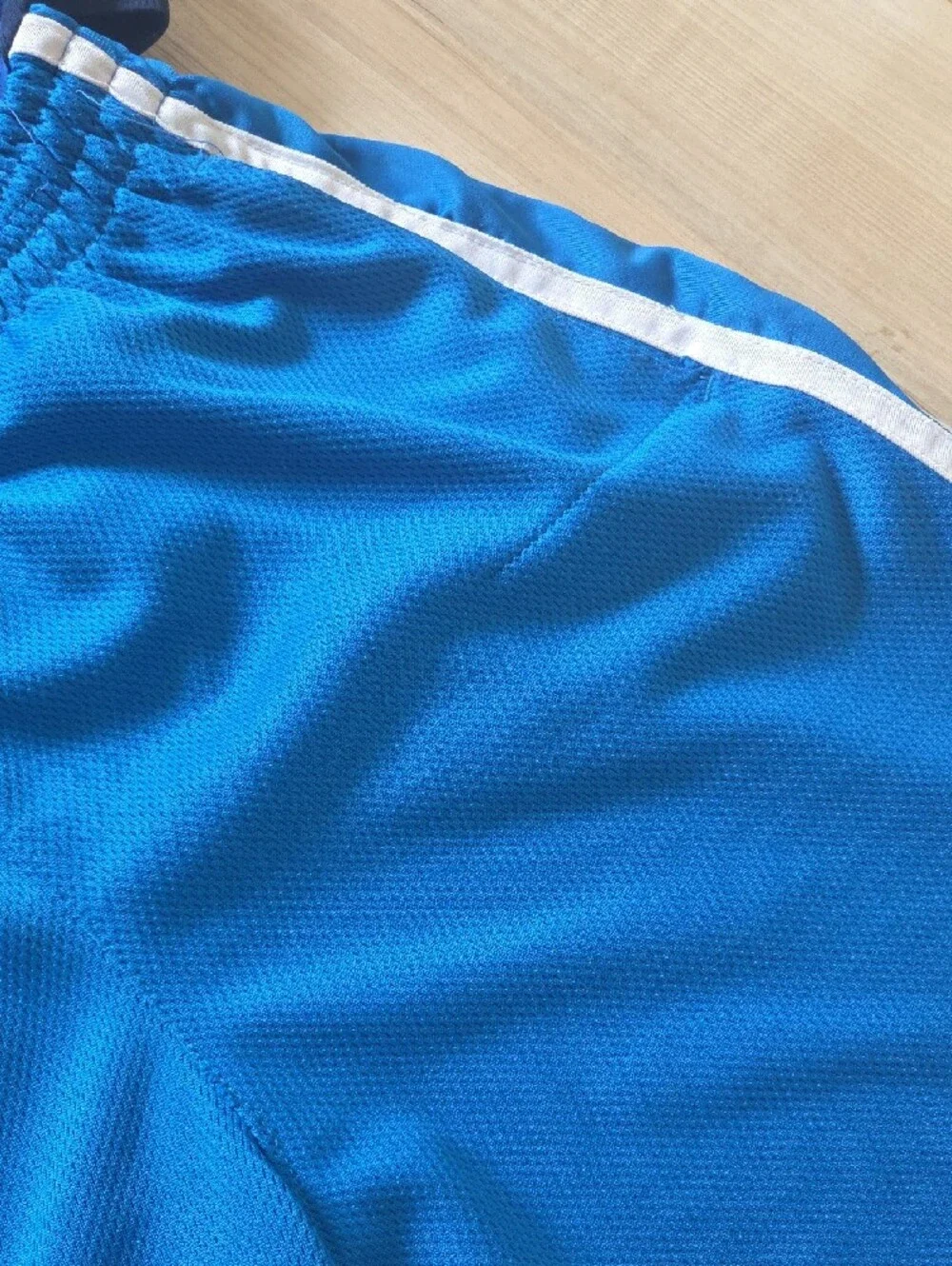 adidas, Nike, Puma Black, Grey, Blue Athletic Shorts with White Logo